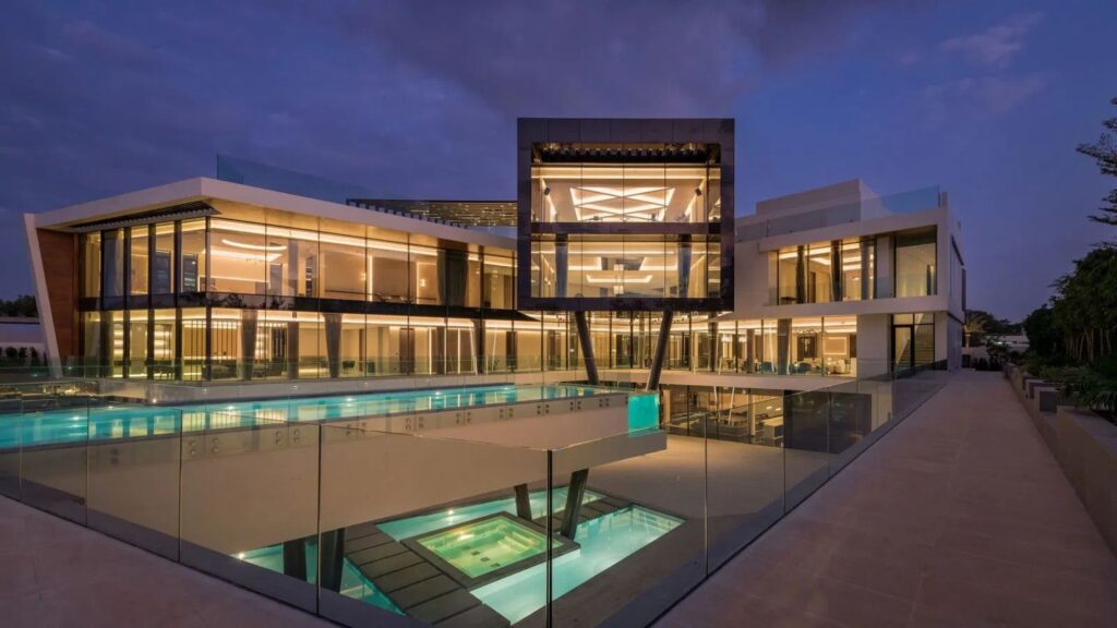 Solar House Dubai | OBRAS Natural Wood Ceiling