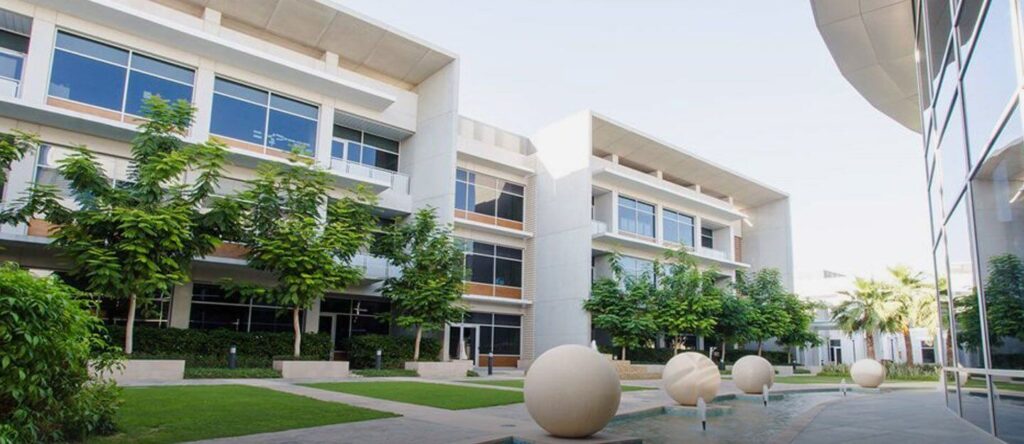 Natural Wood cladding – Dubai Educational Building