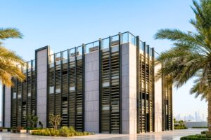 EQUITONE fibre cement panels UAE modern ventilated façade architecture