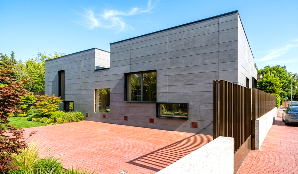 Fibre cement panels UAE modern cladding façade