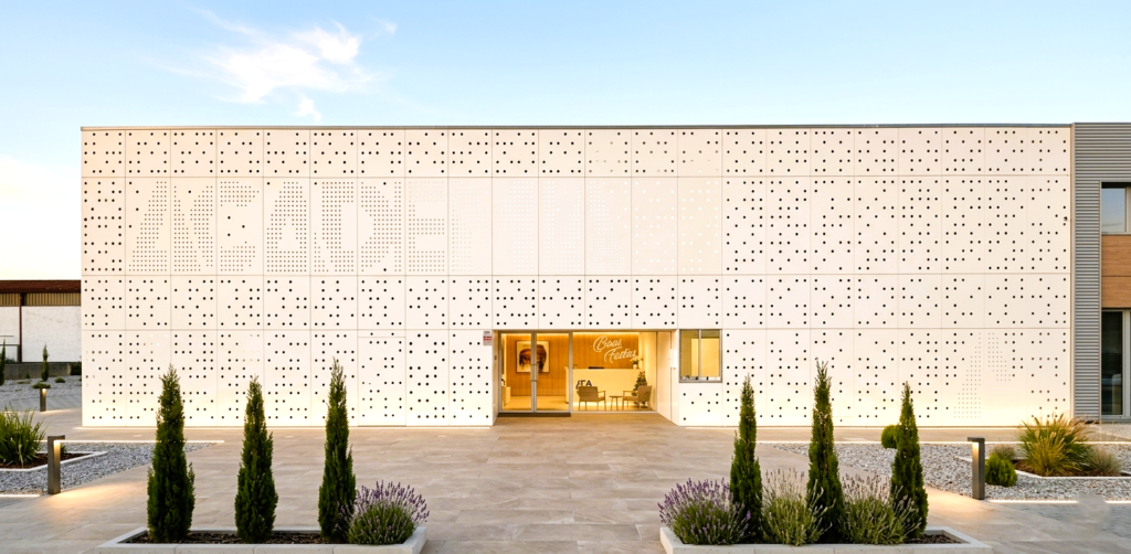 Fibre cement panels UAE modern cladding façade