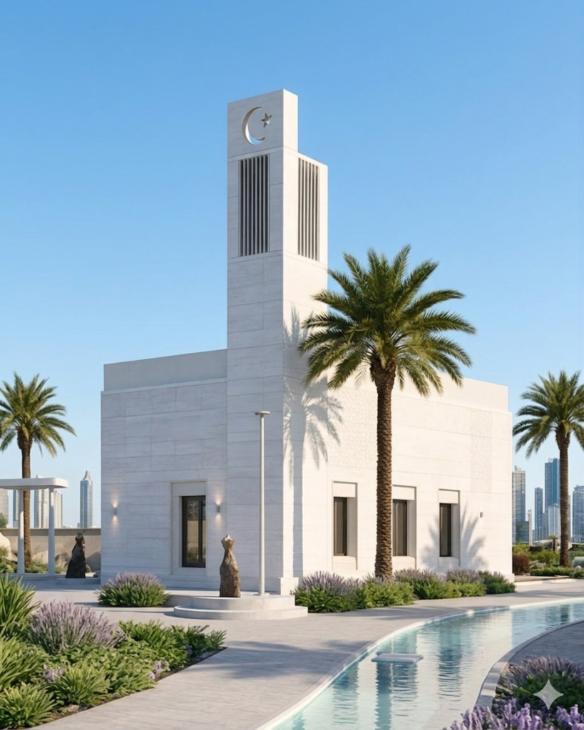 Fibre cement panels UAE modern cladding façade