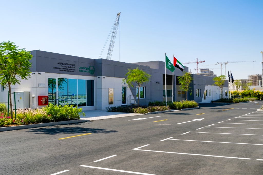 Dubai Civil Defence Building at Expo 2020 with EQUITONE façade panels