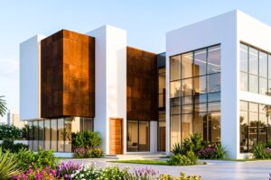 ventilated façade system UAE high-rise building envelope design