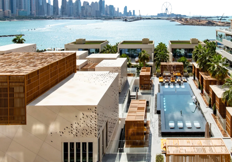 high pressure laminate exterior cladding panels Dubai project