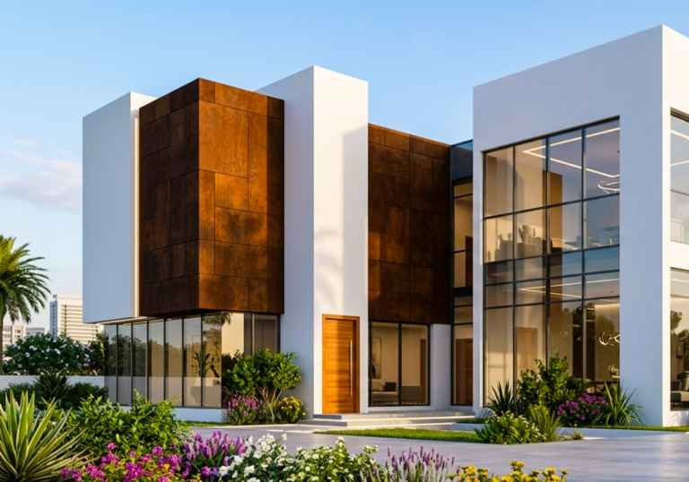 UV-resistant exterior cladding panels for Dubai buildings