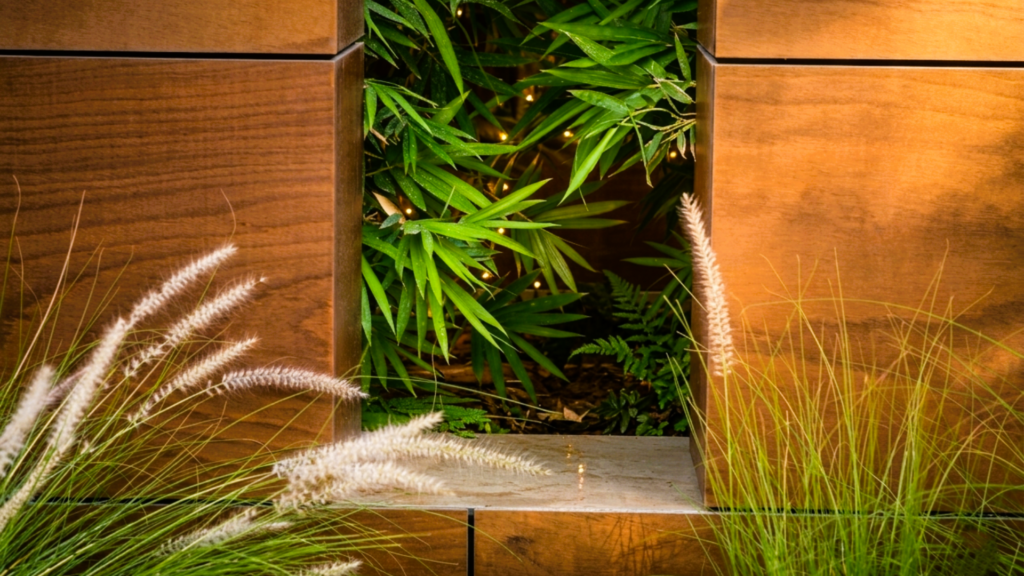 Contemporary UAE villa featuring PARKLEX PRODEMA natural wood exterior façade cladding