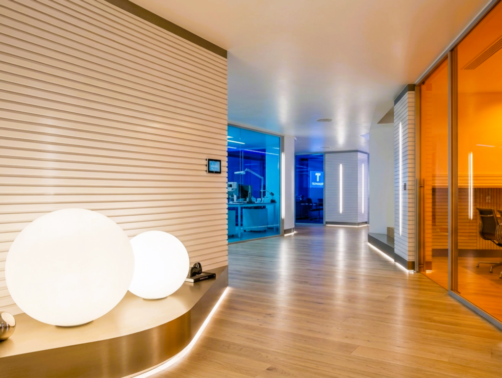 Acoustic Wall Panels Dubai Office | WELL v2 Compliance Guide